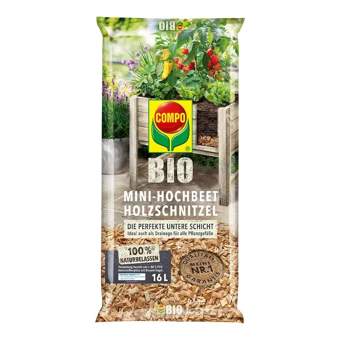 COMPO BIO Mini-Hochbeet Holzschnitzel 16 L (1 L / € 0,52) Bestellnummer 7704718