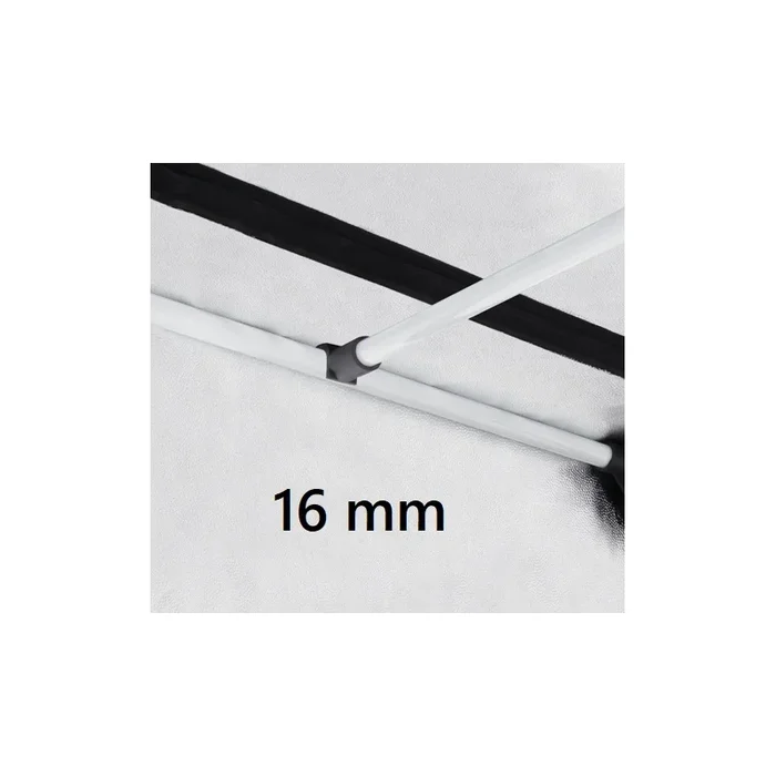 Deckenverstärkungsstangen-Verbinder 16mm – C16-H -Secret Jardin