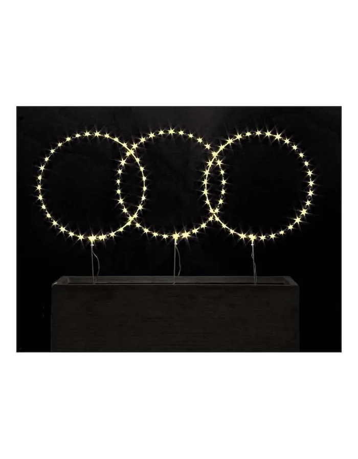 Dekoration 3 Kreise 105 Microled Classic Light