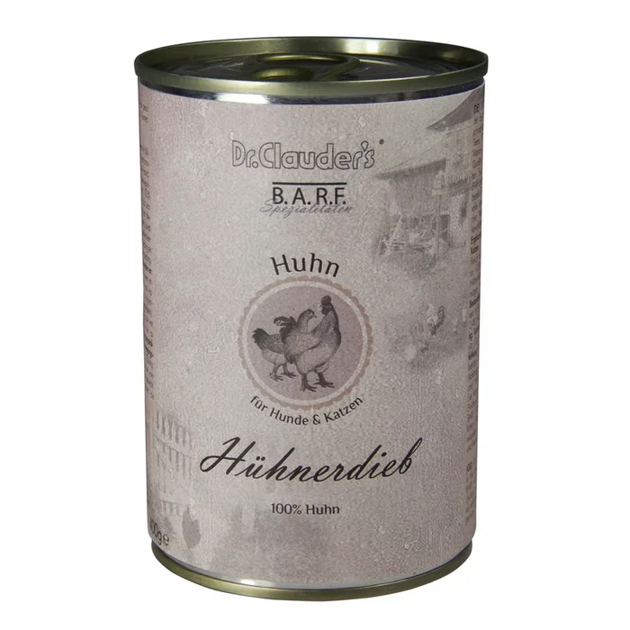 Dr. Clauder’s Barf-Fleisch ‚Hühnerdieb‘, Huhn, 400 g