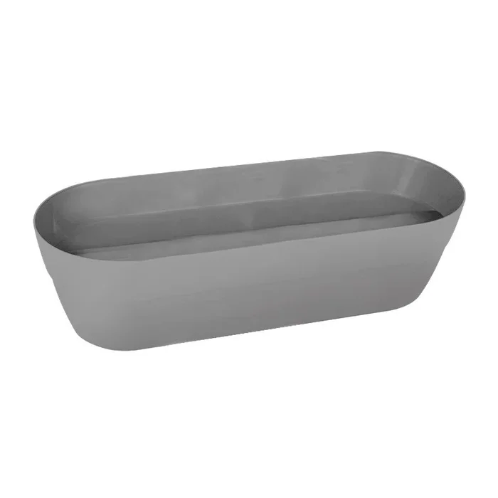 EDA – Blumenkasten Cancun – Betongrau – 38 l – 80 cm