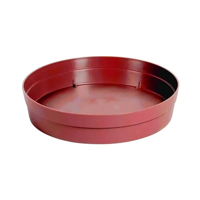 EDA – Runde Untertasse Toscane Ø15cm rubinrot