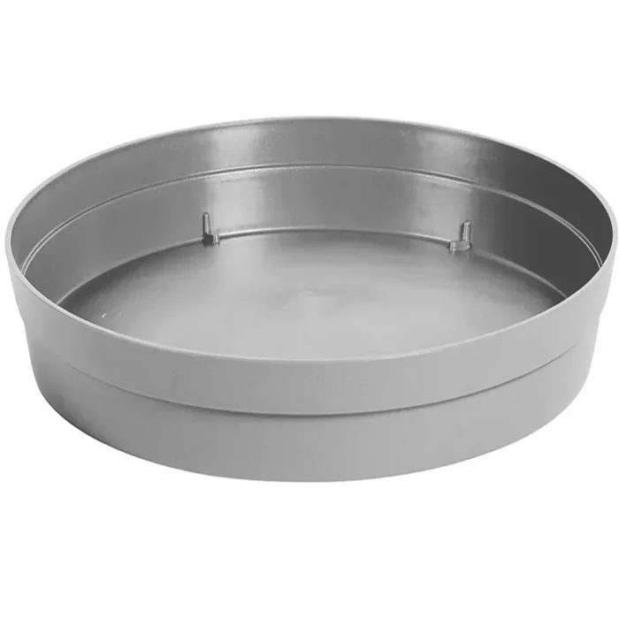 EDA – Runde Untertasse Toscane Ø28cm betongrau