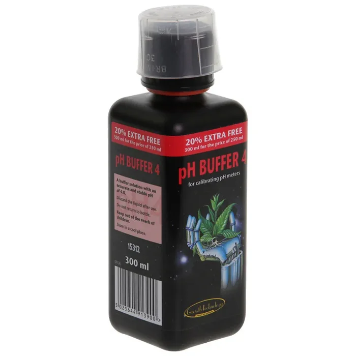 Eichflüssigkeit für pH Meter 4.00 – 300ml