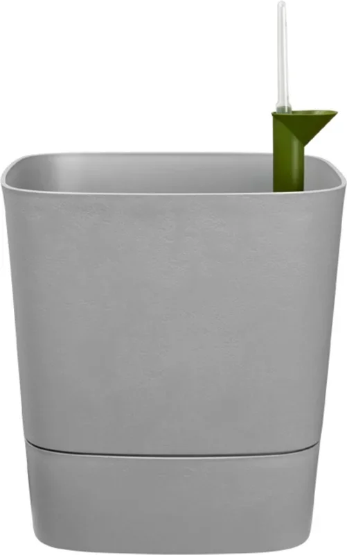 elho greensense aqua care quadrat 30 cm, light beton