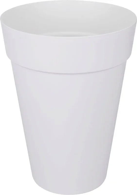 elho loft urban rund hoch 28, weiss