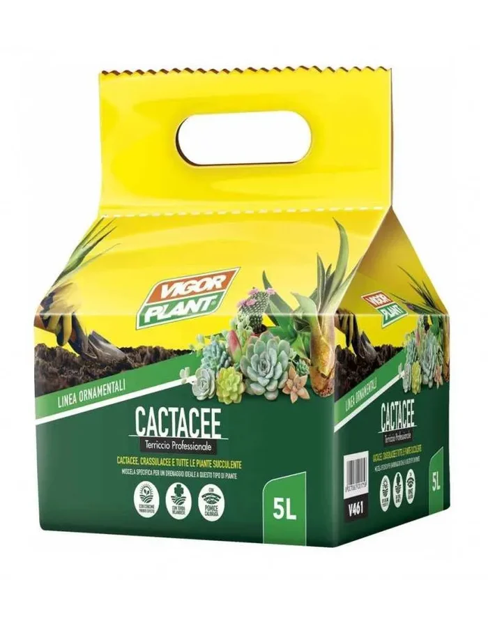 Erde für Sukkulenten und Sukkulenten 5 Liter