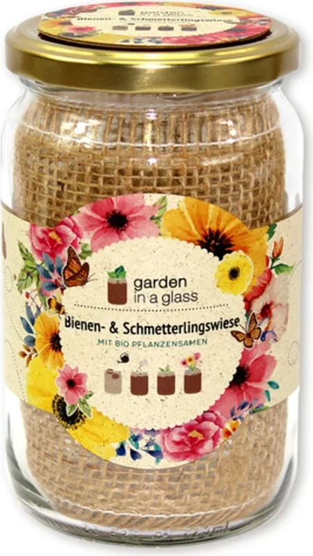 Feel Green Garden in a glass „Bienenwiese“