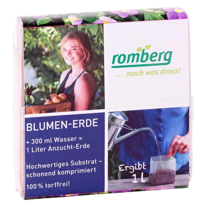 Feinste POP UP Blumenerde (1 l)