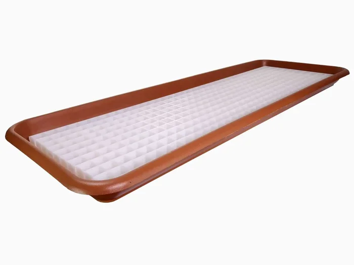 Fensterbankschale ‚Extenso Terracotta‘