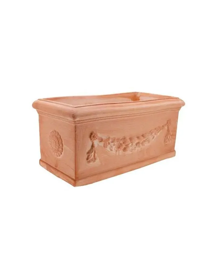 Festooned Box 33cm Terrakotta