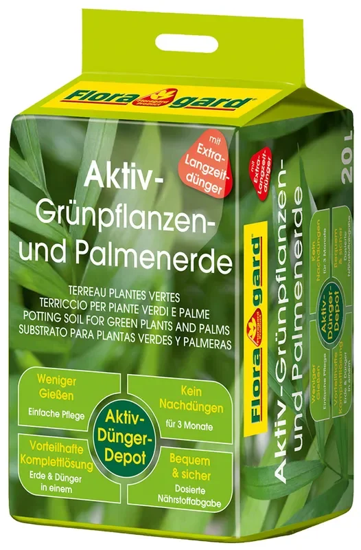 Floragard Aktiv Grünpflanzen- und Palmenerde