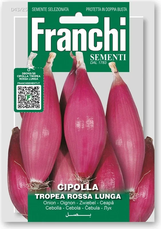 Franchi Sementi Zwiebel „Tropea rossa lunga“