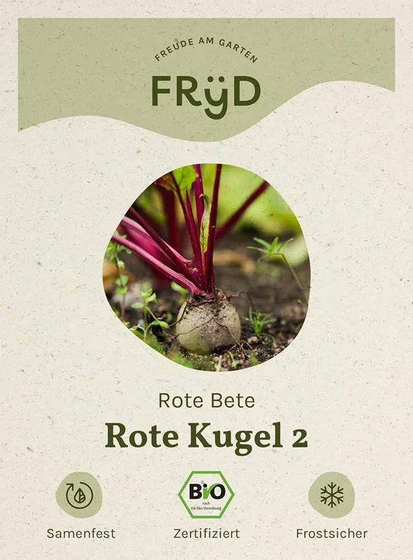 Fryd BIO Rote Bete Rote Kugel 2