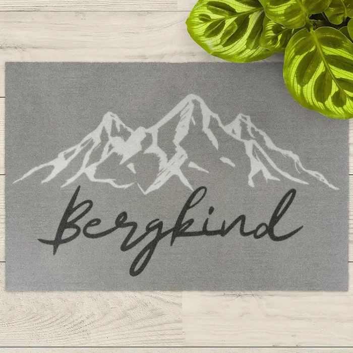 Fußmatte „Bergkind“ Bestellnummer 9013391