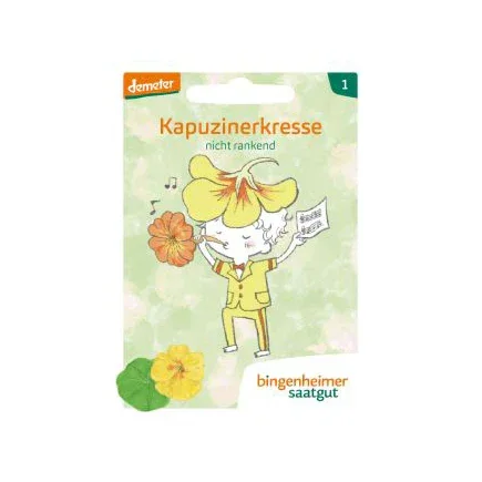 Garten-Bande: Kapuzinerkresse Bio-Blumen-Samen