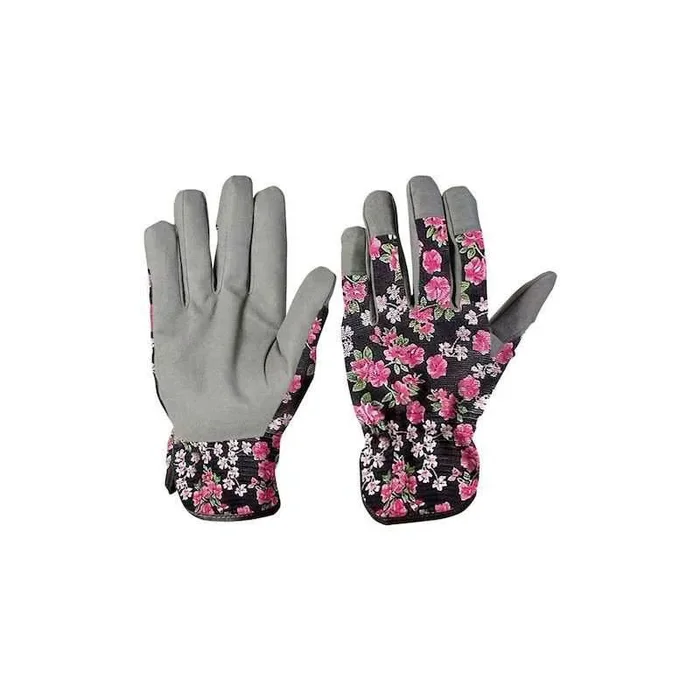 Gartenhandschuh aus Baumwolle und Kunstleder für Damen