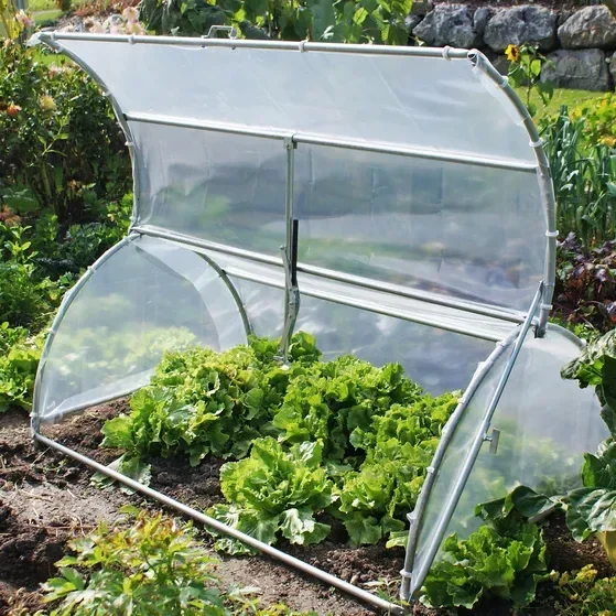 Gartenhaube 175 x 100 x 60 cm mit Folie