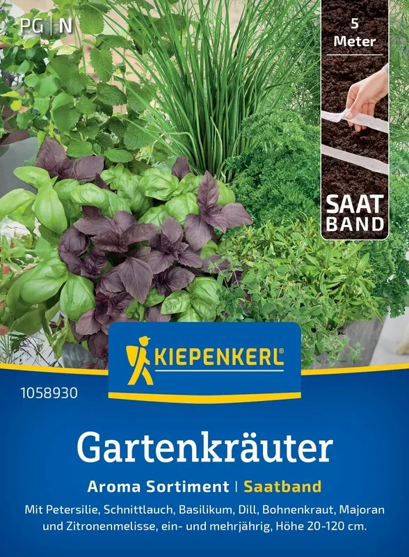 Gartenkräuter Aroma Sortiment (Saatband)