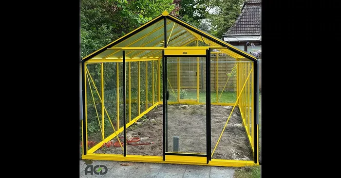 Gewächshaus R3 RAL Farbe 3,06 m ↔