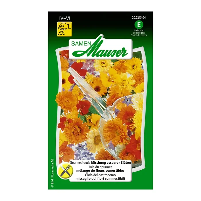 Gourmetfreude ‚Mischung essbarer Blüten‘