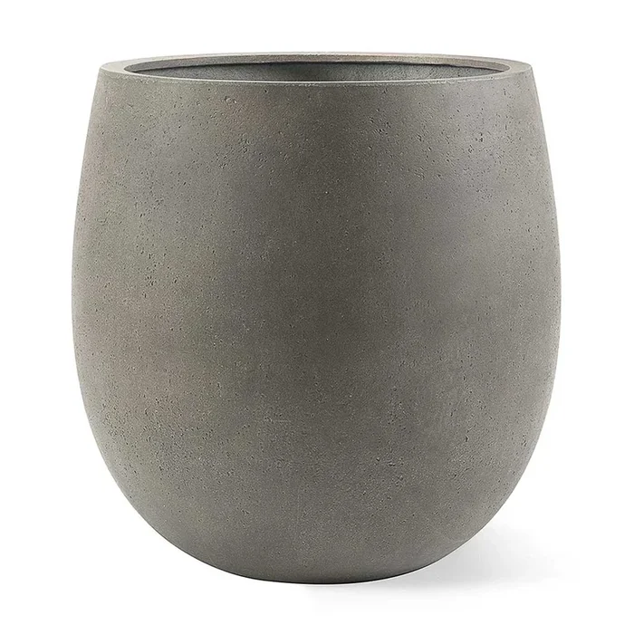 Grigio Balloon Plant Pot – Natural Concrete