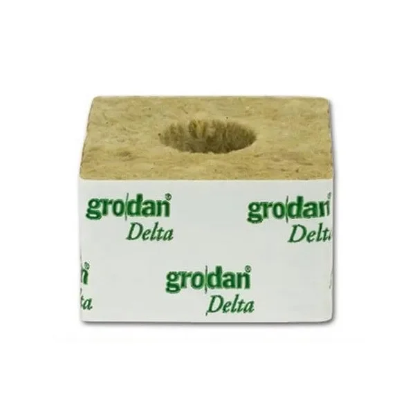 Grodan 75x75x65 mm Anzuchtwürfel mit Loch 42×40 mm 1 St.