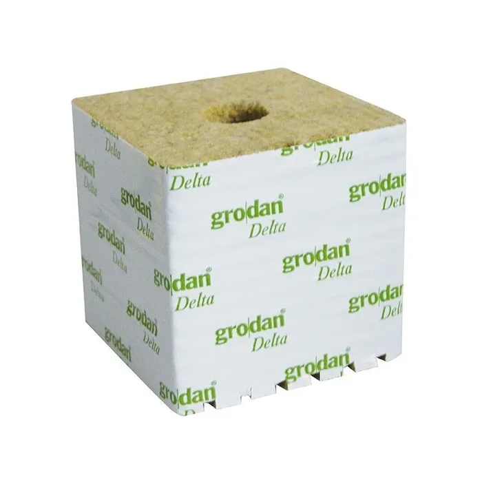 Grodan Würfel Steinwolle 150X150X142 Ø40/40Mm Box48Pcs