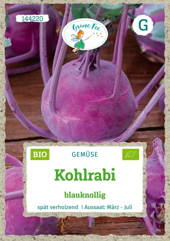Grüne Fee Kohlrabi Azur Star