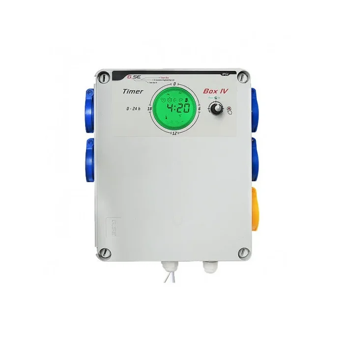 GSE – Timer box 4 socket + heating 2’300W