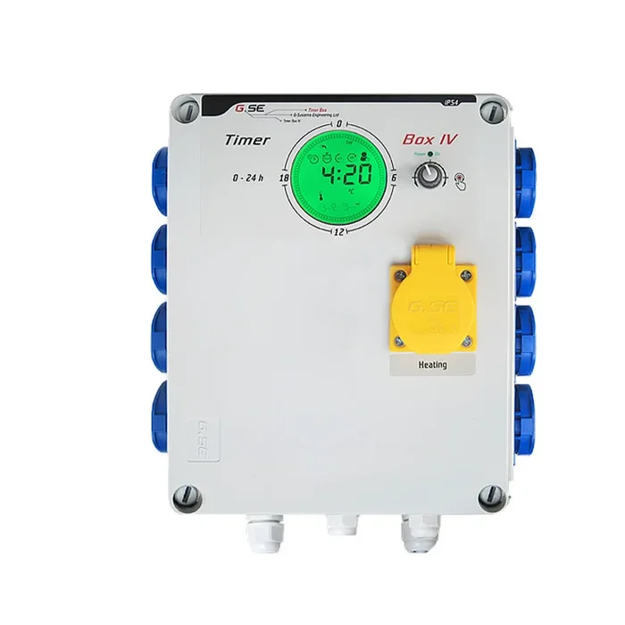 GSE – Timer box 8 socket + heating 4’600W