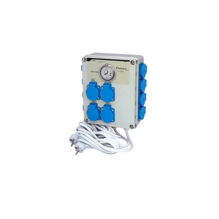GSE – Zeitschaltuhr Timer Box II 12x600W