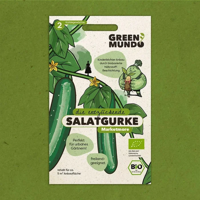 Gurke ‚Marketmore‘ Bio-Gemüse-Samen