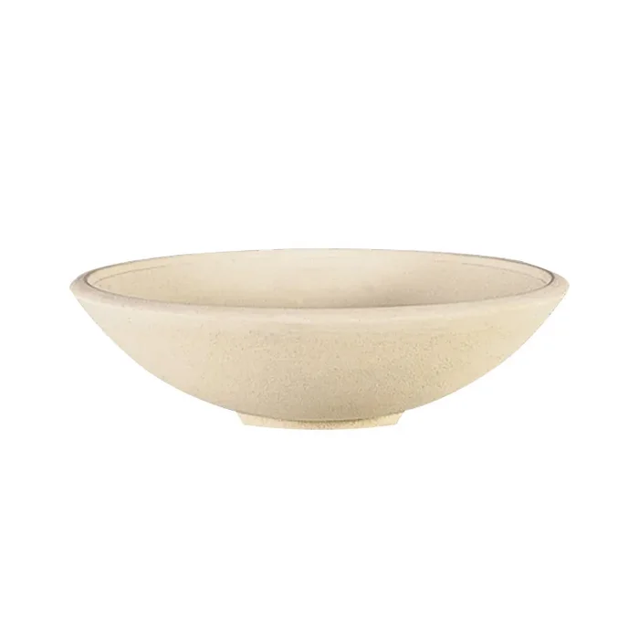 Hairie-Grandon – Waschbecken Schale Ø88cm – Ton weiß