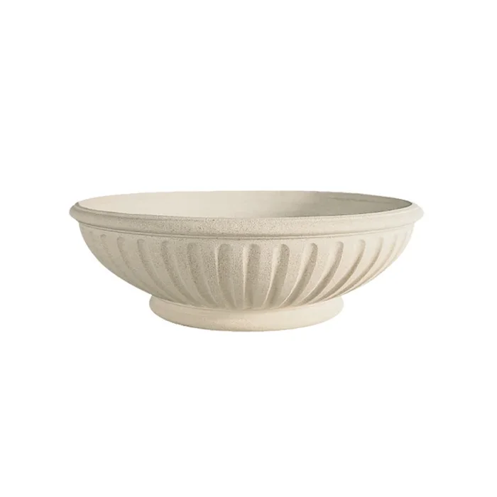 Hairie-Grandon – Waschbecken Schale Ø90cm – Ton weiß