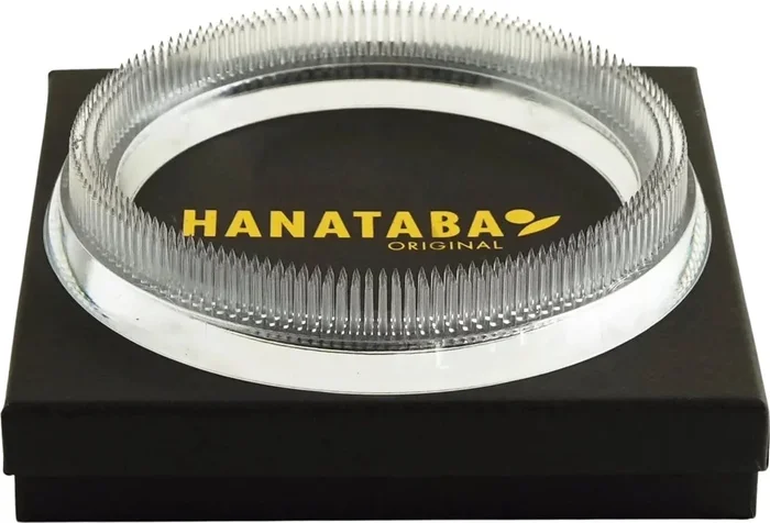 Hanataba Kenzan – Blumensteckhilfe „The Ring“ aus Acryl