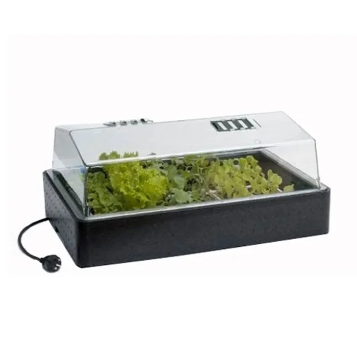HGA Garden – Beheiztes Gewächshaus 60x40x25cm – High-End – 50W