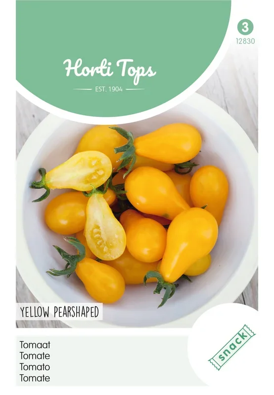 Horti Tops Cocktailtomate Yellow Pearshaped