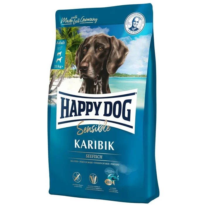 Hundetrockenfutter ‚Sensible Karibik‘, Seefisch, 4 kg