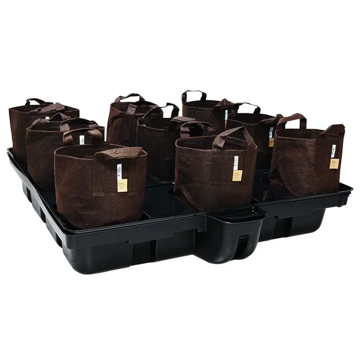 hydroponiksystem Platinium Big Pot Pouch soil 120-9 – 120×120 cm hydro