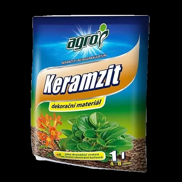 Hydroton – AGRO expandierte Tonkugeln 4-8 mm, 1l