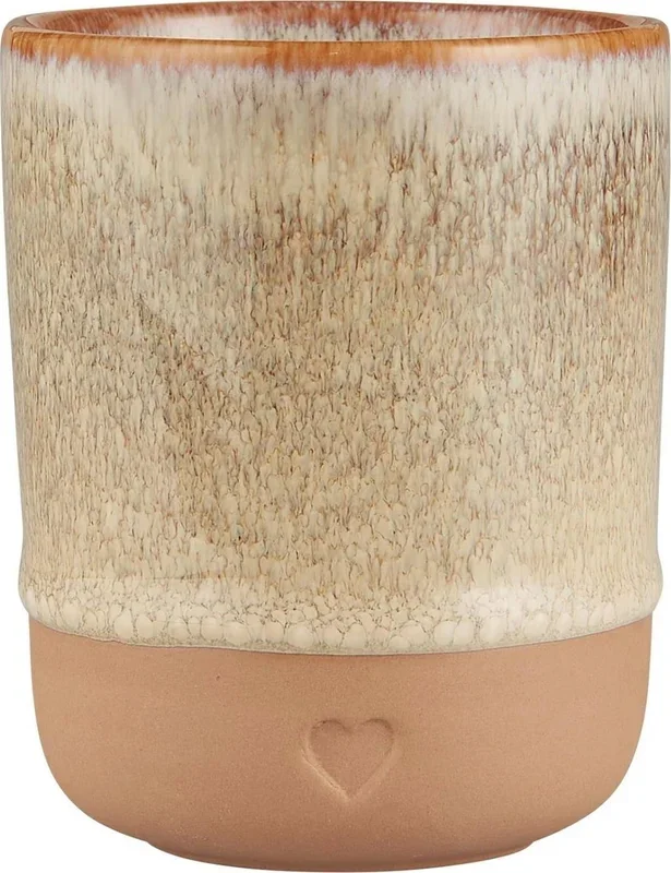 Ib Laursen Becher mit Herz, Beige