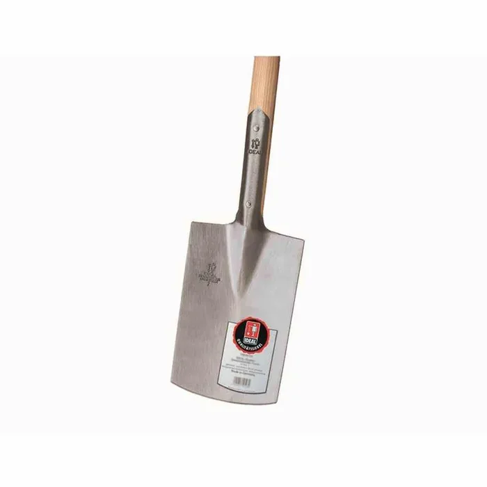Ideal Gärtnerspaten Größe 2, Eschen T-Stiel 85cm