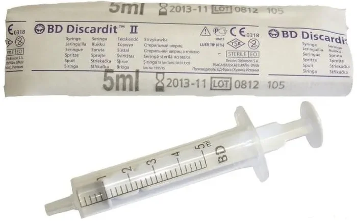 Injektionsspritze 5 ml