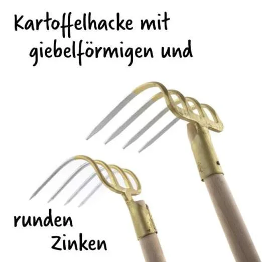 Kartoffelhacke mit geschmiedeter Dülle