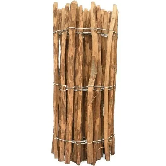 Kastanienholz Zaun – 80 x 460 cm