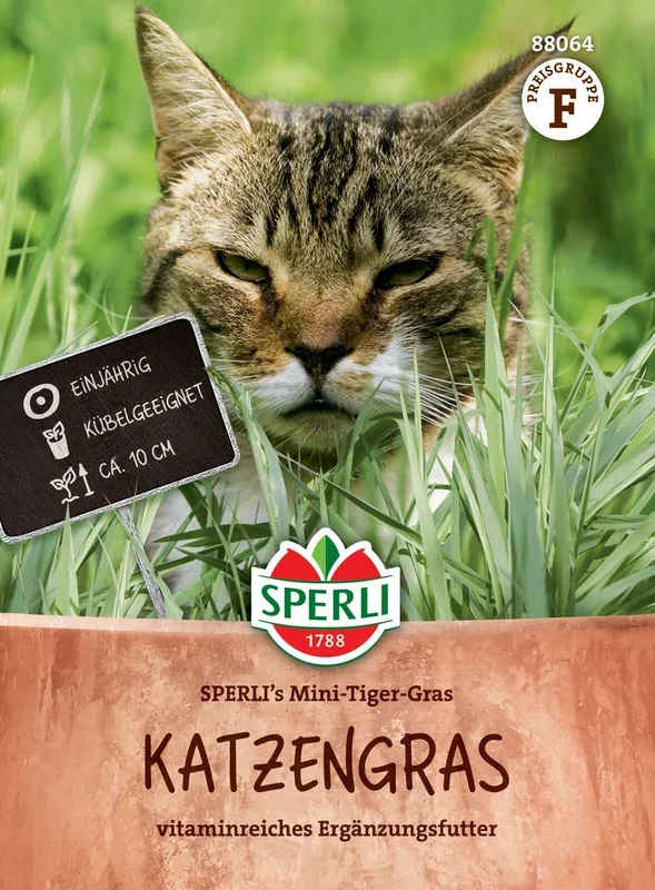 Katzengras Mini-Tiger-Gras [MHD 01/2025]