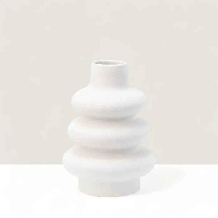 Keramikvase rund