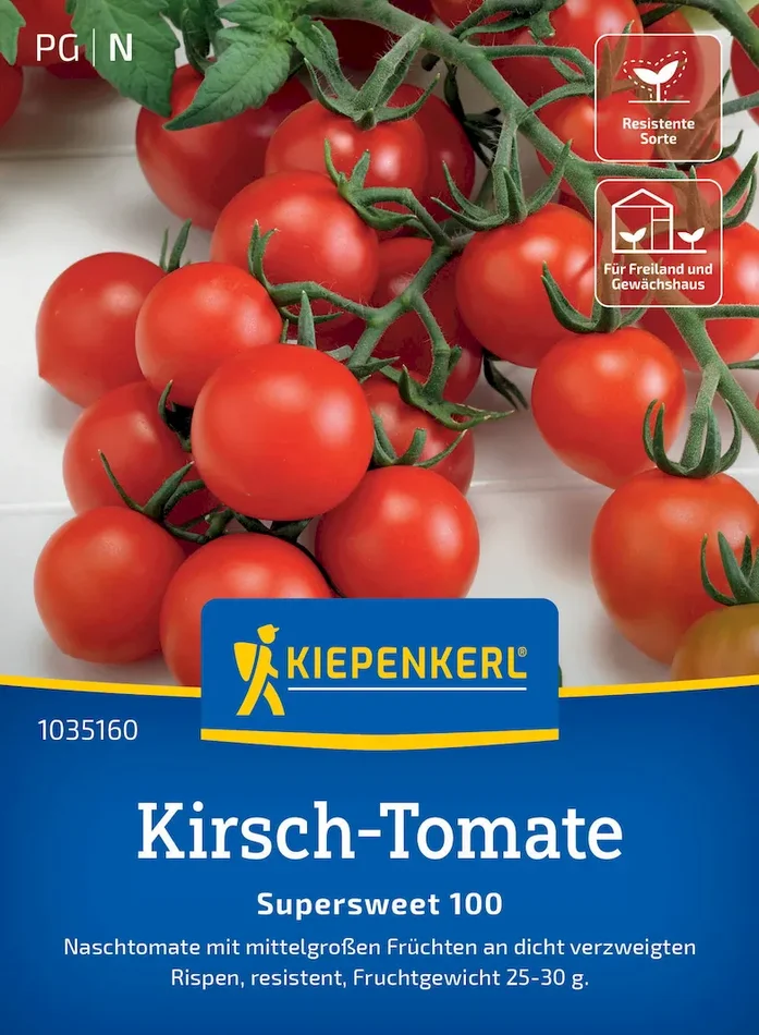 Kirsch-Tomatensamen Supersweet 100, F1