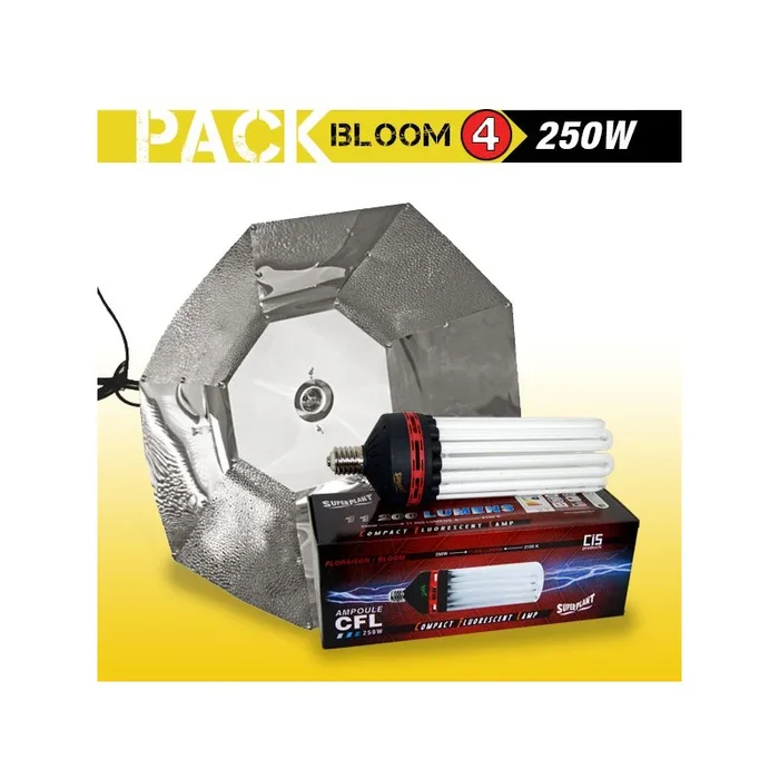 KIT CFL-Lampe 250W FLORAISON 4
